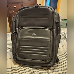 High Sierra Elite Pro Business Backpack - Black